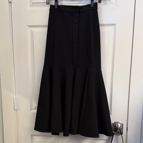 Amorea Long Ruffled Skirt - Picture 4 of 6